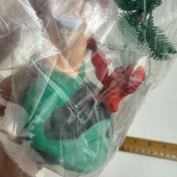 Sealed Vtg 1990s Little Mermaid w Sebastian Applause Cake Topper w 2 Palm Trees - Picture 5 of 10